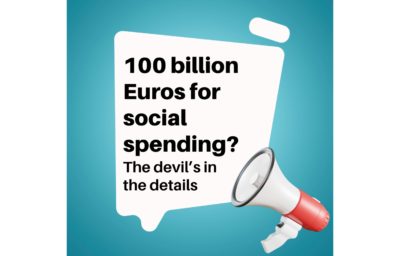 EPR joins 51 European organisations calling for a greater commitment to social inclusion in the next EU budget EPR joins 51 European organisations calling for a greater commitment to social inclusion in the next EU budget