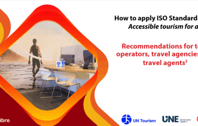 New Guide by ONCE Foundation helps travel agencies apply ISO 21902 for accessible tourism