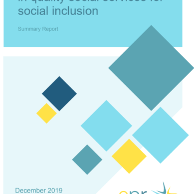 Mapping systems and trends in quality social services for social inclusion