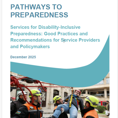 Pathways to Preparedness: Services for Disability-Inclusive Preparedness