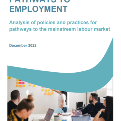 Pathways to employment: Analysis of policies and practices for pathways to the mainstream labour market