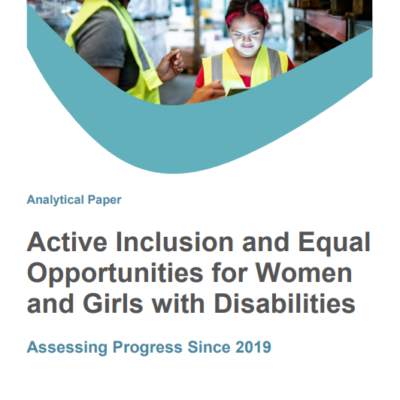 Active Inclusion & Equal Opportunities for Women & Girls with Disabilities