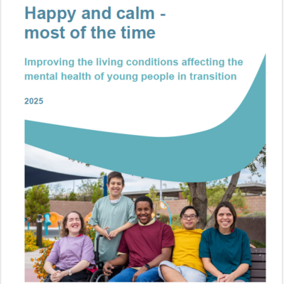 Happy and calm – most of the time: Improving the living conditions affecting the mental health of young people in transition