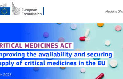 EC Unveils Critical Medicines Act Proposal To Ensure the Availability, Supply & Production of Critical Medicines within the EU