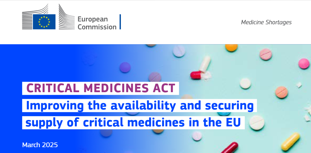 EC Unveils Critical Medicines Act Proposal To Ensure the Availability ...