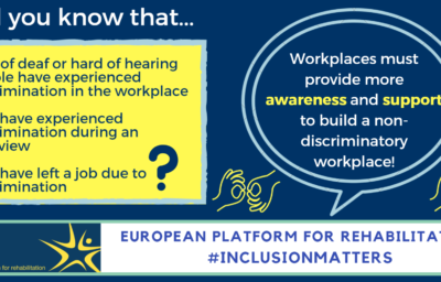 EPR’s 2018 Online Campaign on Disability and Employment